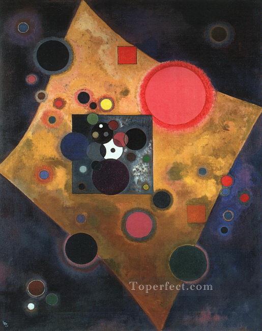 Accent on rose Wassily Kandinsky Oil Paintings